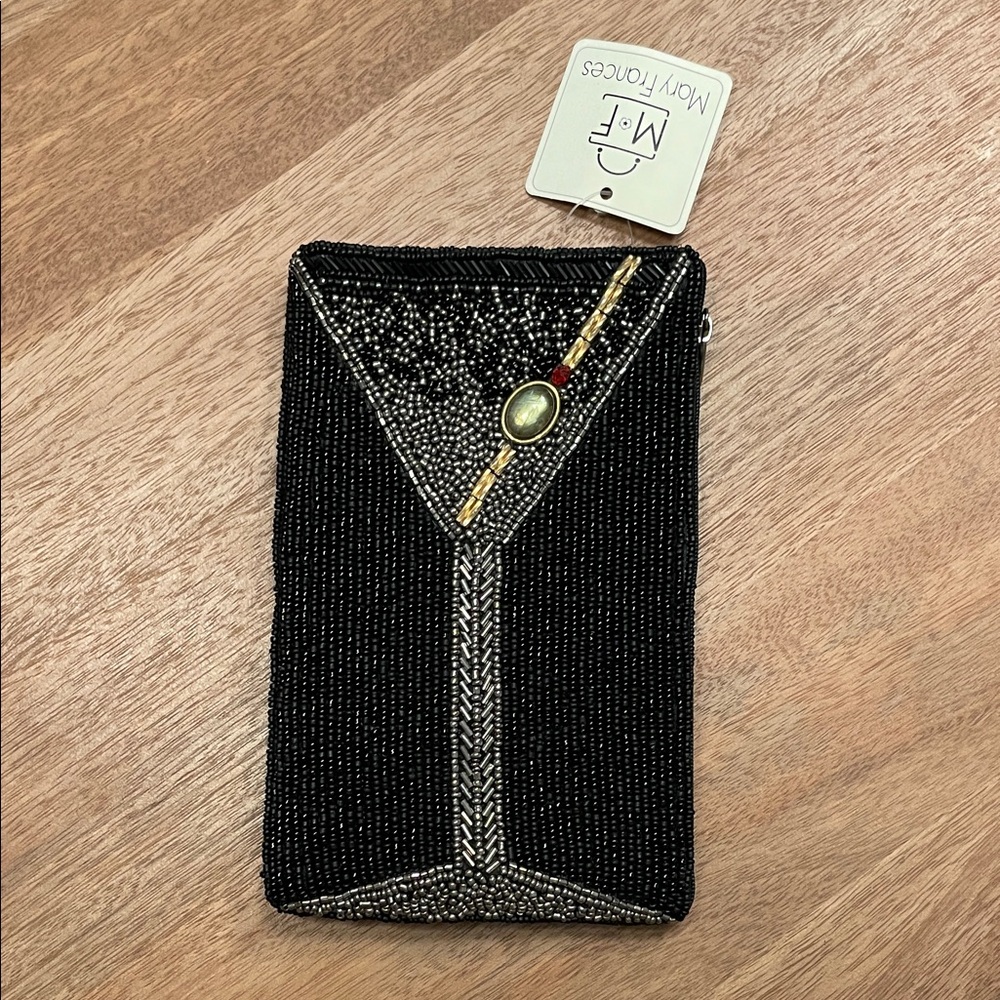 Mary Frances "Martini" Beaded Clutch — NWT